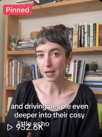Cozy little echo chambers